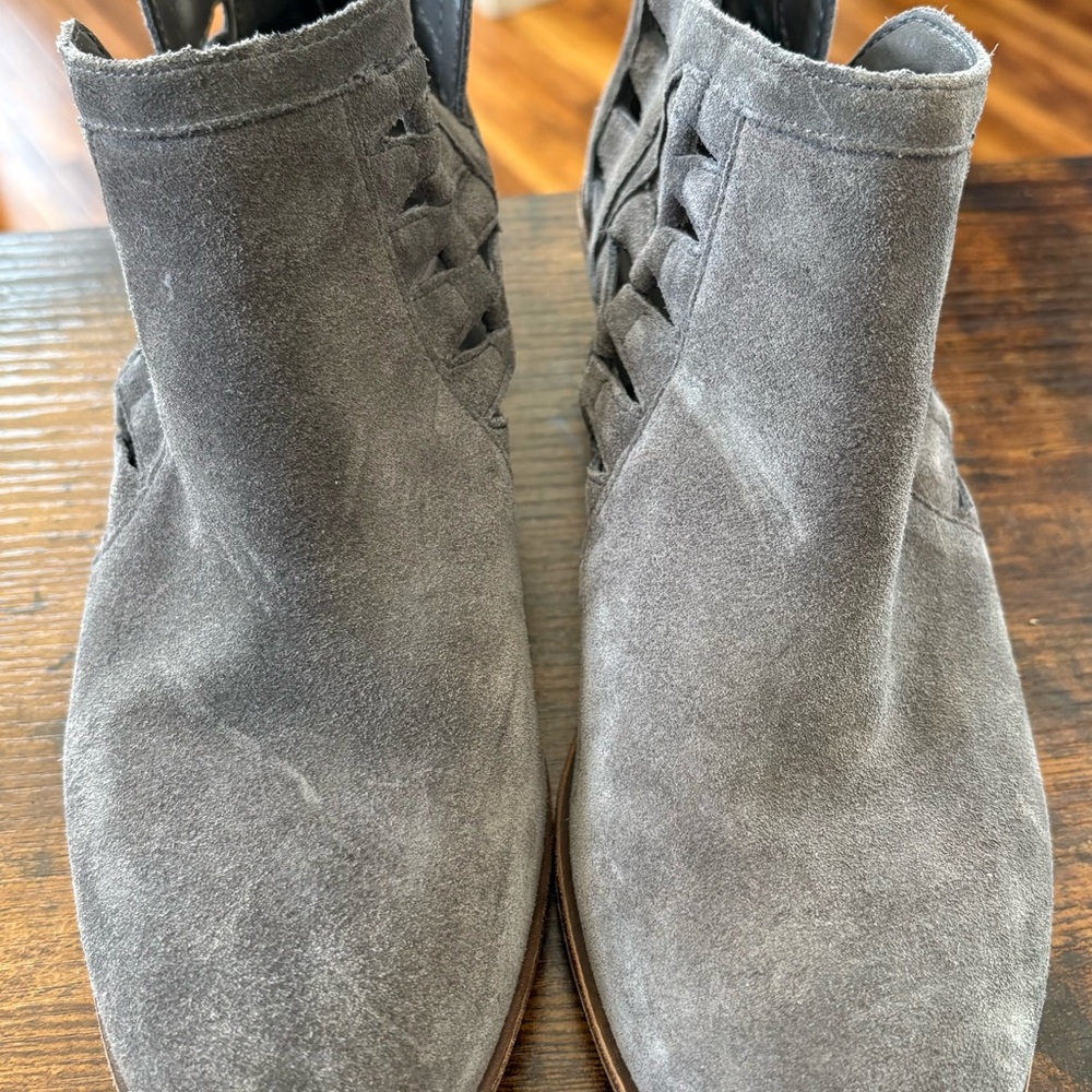 Vince Camuto Gray ankle boots